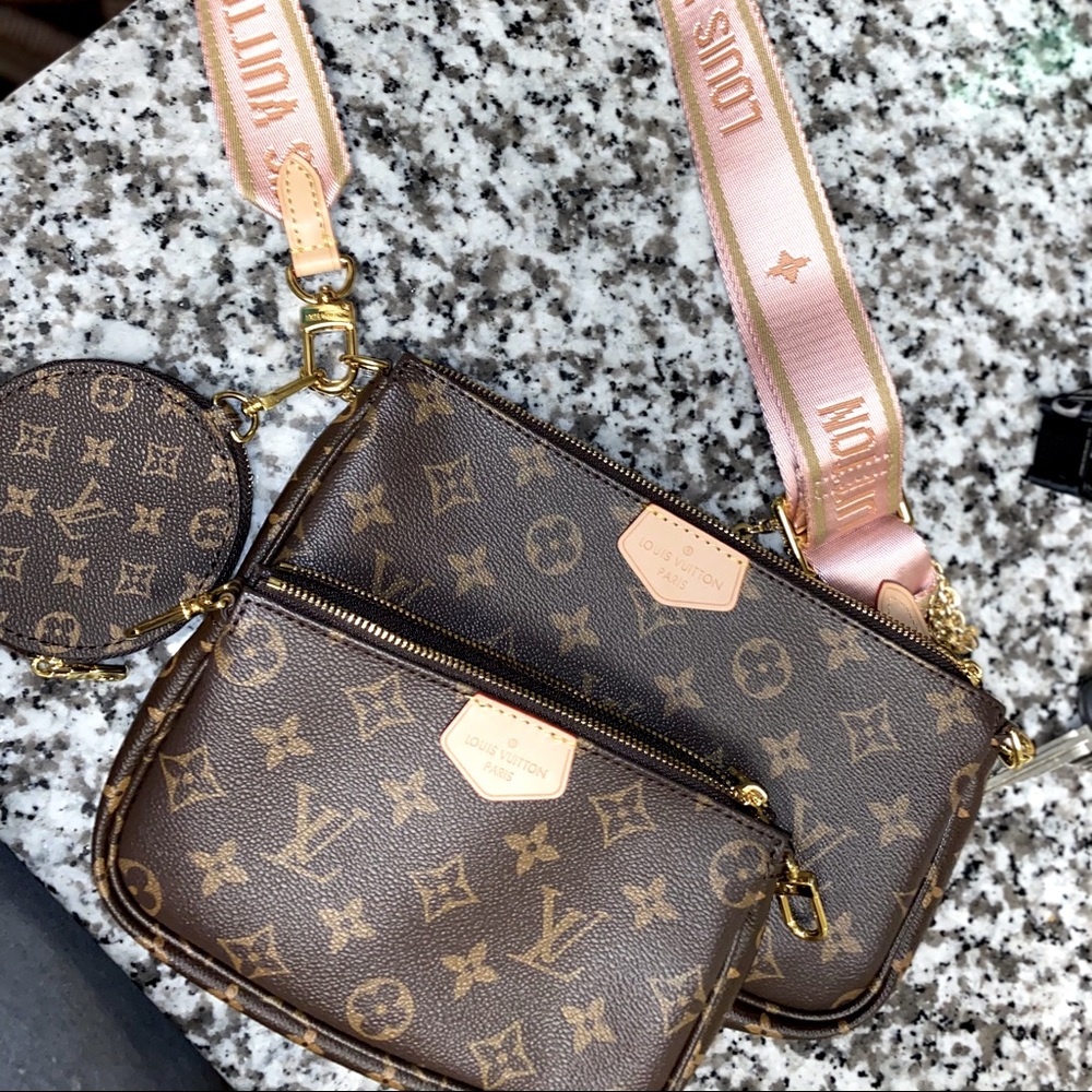 Handmade Used Authentic Louis Vuitton Crossbody